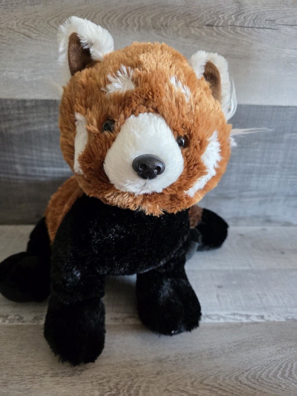Fiesta Standing 16” Red Panda Plush Striped Tail Large Stuffed Animal b280